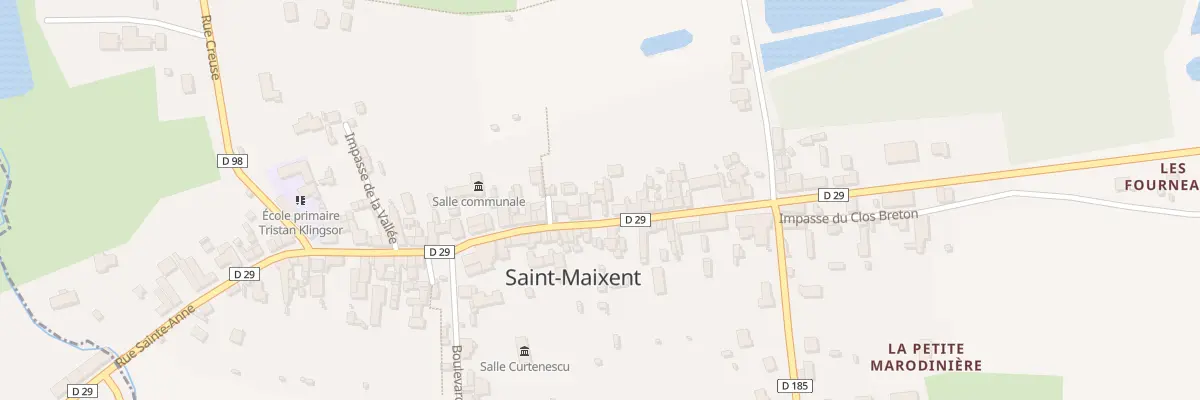 Plan du 20 Rue de la Chapelle à Saint-Maixent