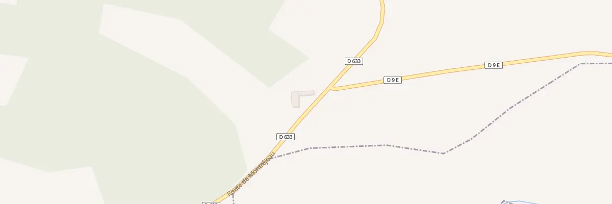 Plan du 2250 Rte de Montrejeau à Blajan