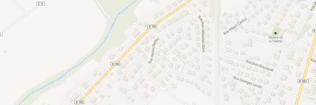 Plan du 12 Rue Hector Berlioz à Fleurance