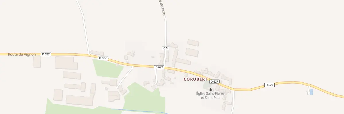 Plan du 2 Rue du Puits à Perche en Nocé