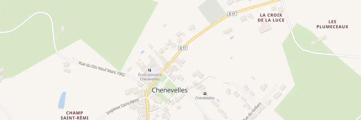 Plan du 8 Rue Raymond d’Argence à Chenevelles