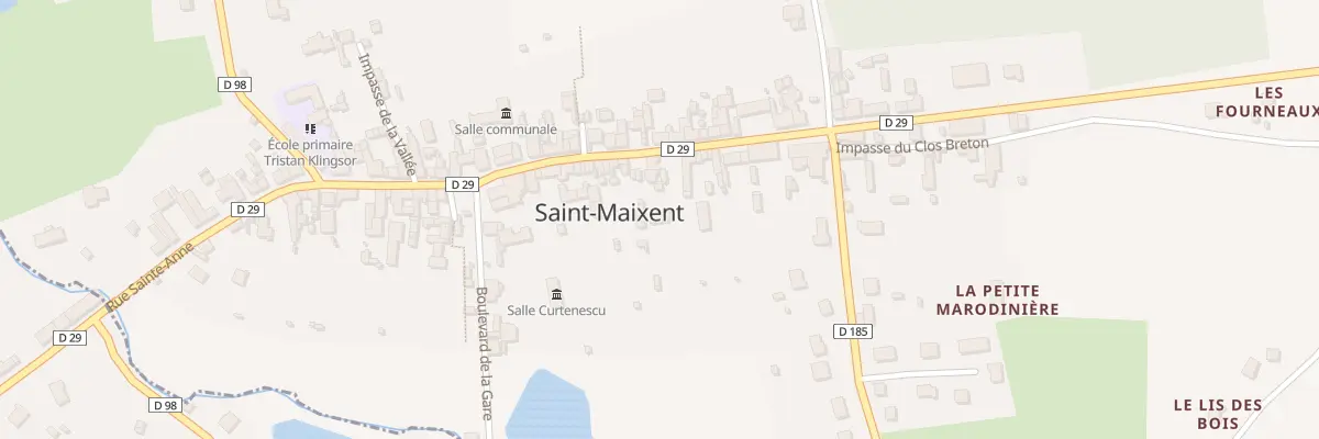 Plan du 19 Rue de la Chapelle à Saint-Maixent