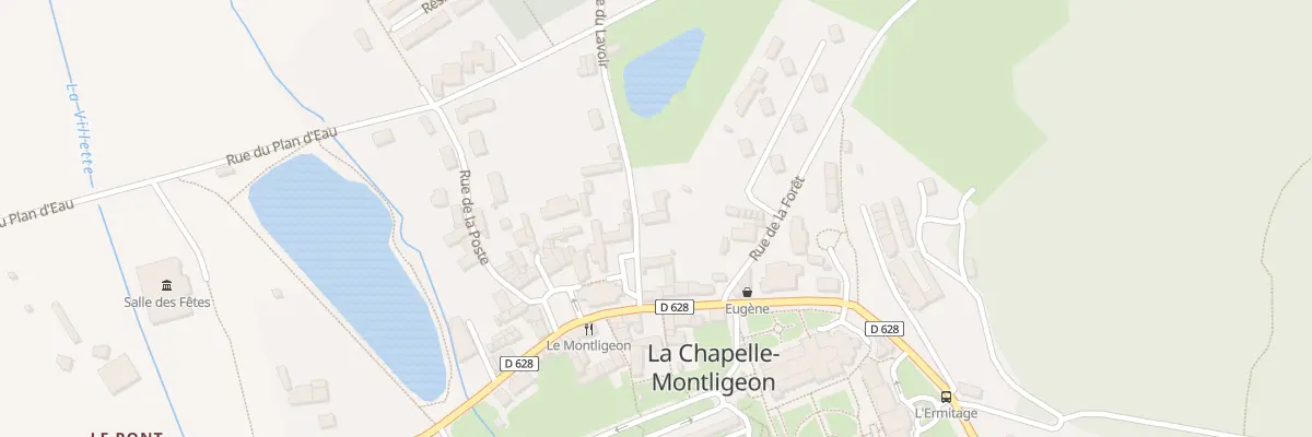 Plan du 6 Rue du Lavoir à La Chapelle-Montligeon