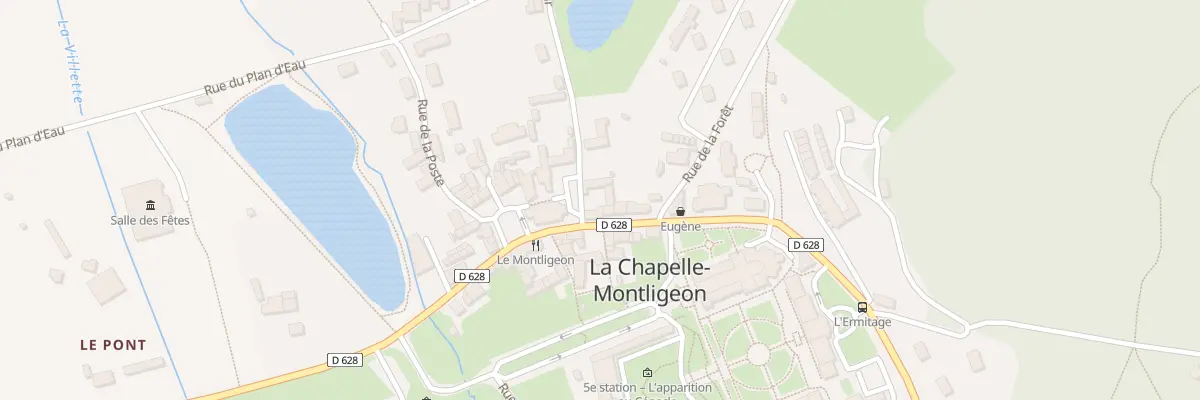 Plan du 2 Rue du Lavoir à La Chapelle-Montligeon