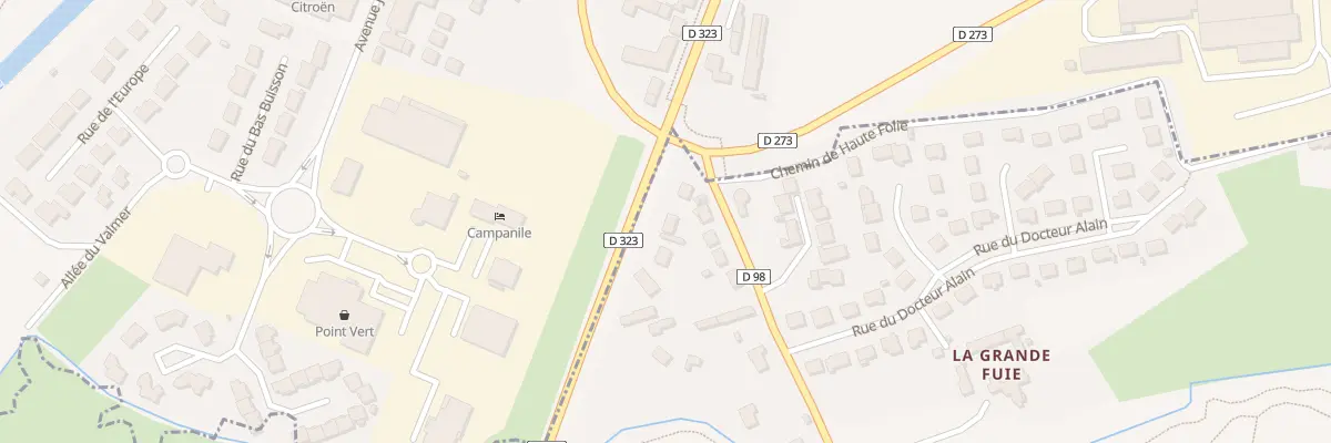 Plan du 5004 Rd 323 à Cherré-Au