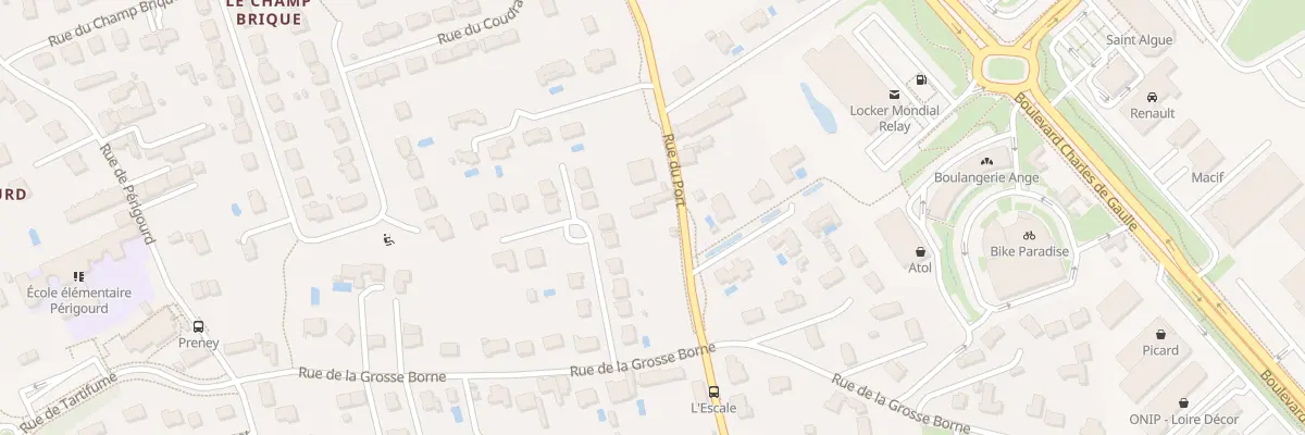Plan du 14 Rue du Port à Saint-Cyr-sur-Loire