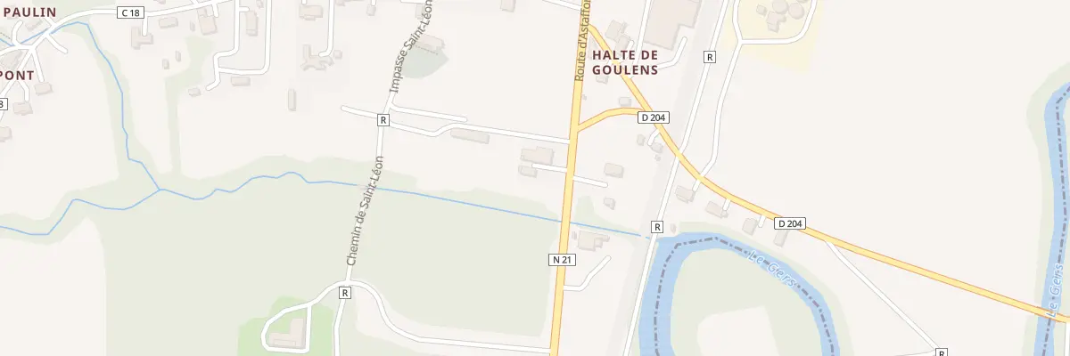 Plan du 2524 Rte d’ASTAFFORT à Layrac