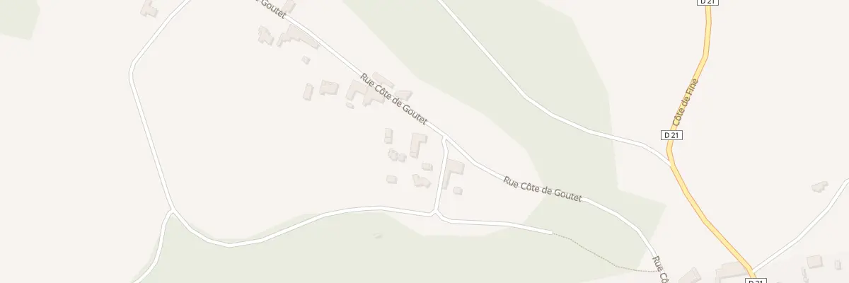 Plan du 321 Goutet à Villeneuve-de-Rivière