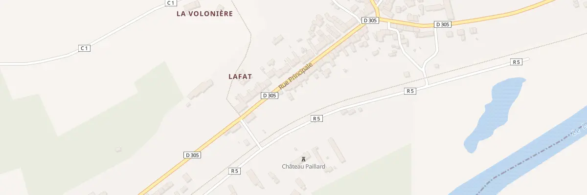 Plan du 30 Rue Principale Ponce à Loir en Vallée