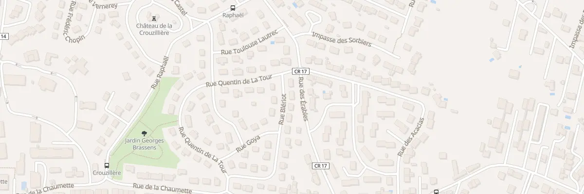 Plan du 4 Rue Blériot à Joué-lès-Tours