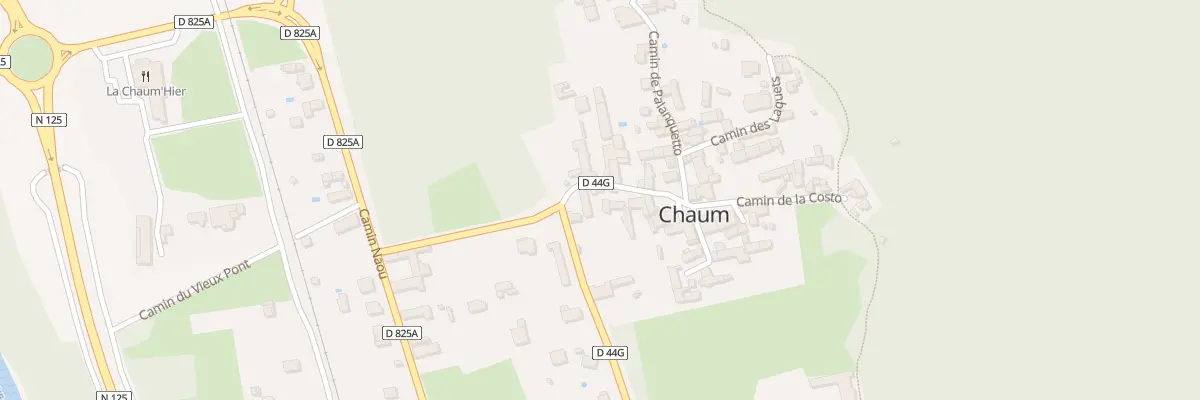 Plan du 5 Cami du Sacre Coeur à Chaum