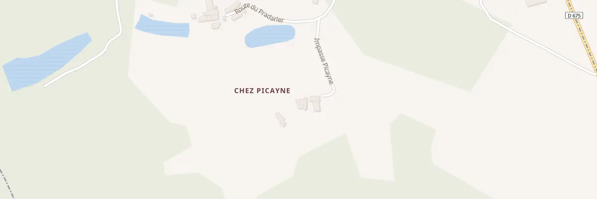 Plan du 9000 Chez Picayne à La Chapelle-Montmoreau