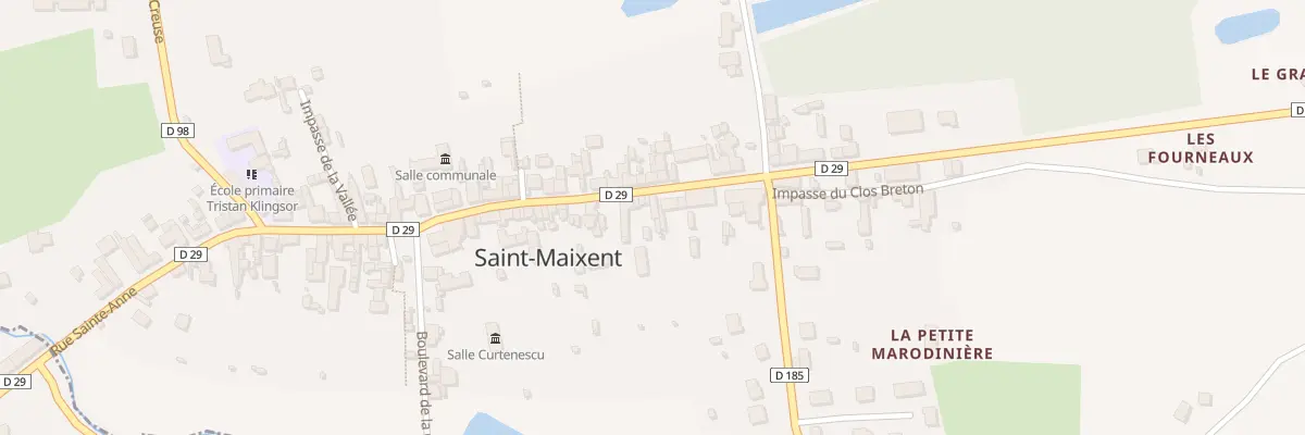 Plan du 27 Rue de la Chapelle à Saint-Maixent