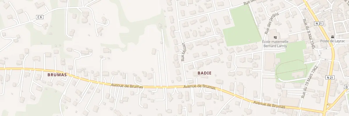 Plan du 30 Rue MOZART à Layrac