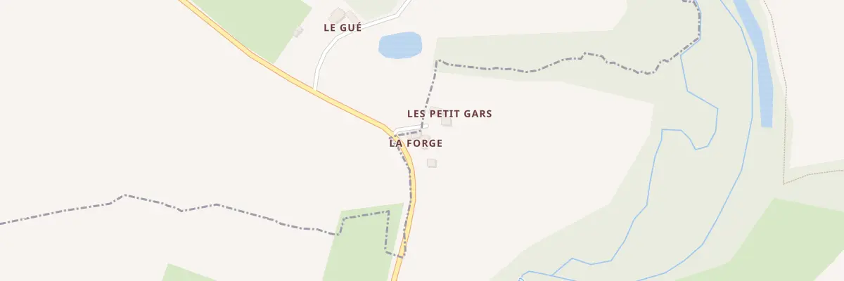 Plan du 5051 La Forge à Cogners