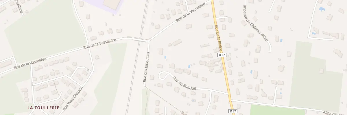 Plan du 10 Rue du Bois Joli à Monts