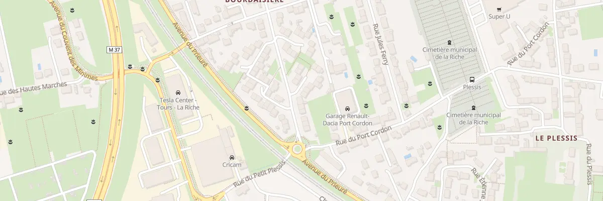 Plan du 49 Rue Jean Moulin à La Riche
