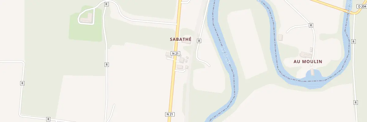 Plan du 2803 Rte d’ASTAFFORT à Layrac