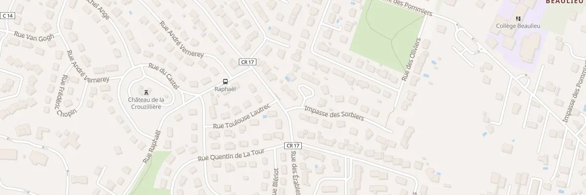 Plan du 2 Imp des Sorbiers à Joué-lès-Tours