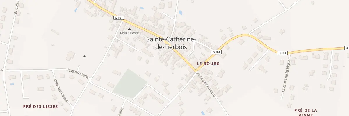 Plan du 70 Rue Boucicault à Sainte-Catherine-de-Fierbois