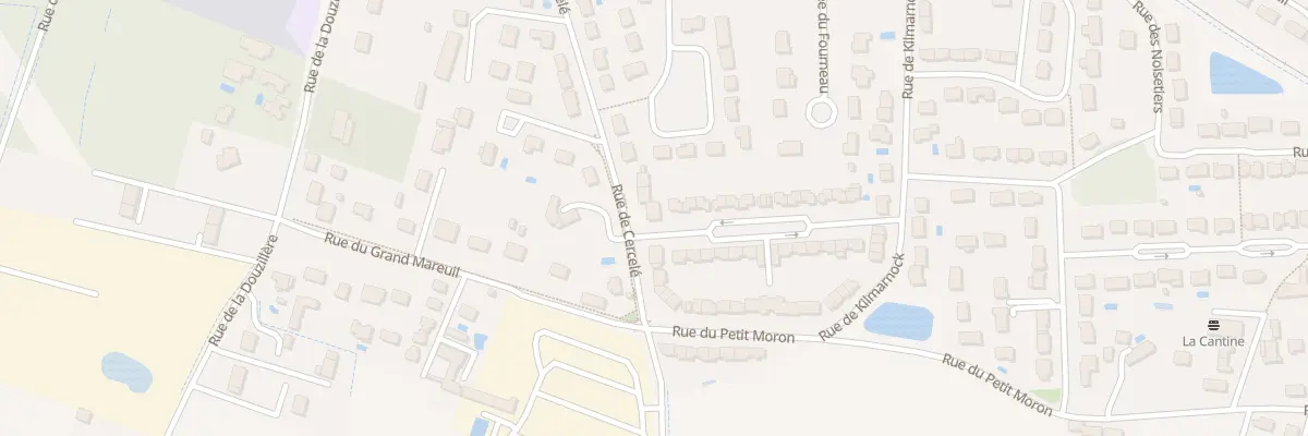 Plan du 38B Rue de Cercelé à Joué-lès-Tours