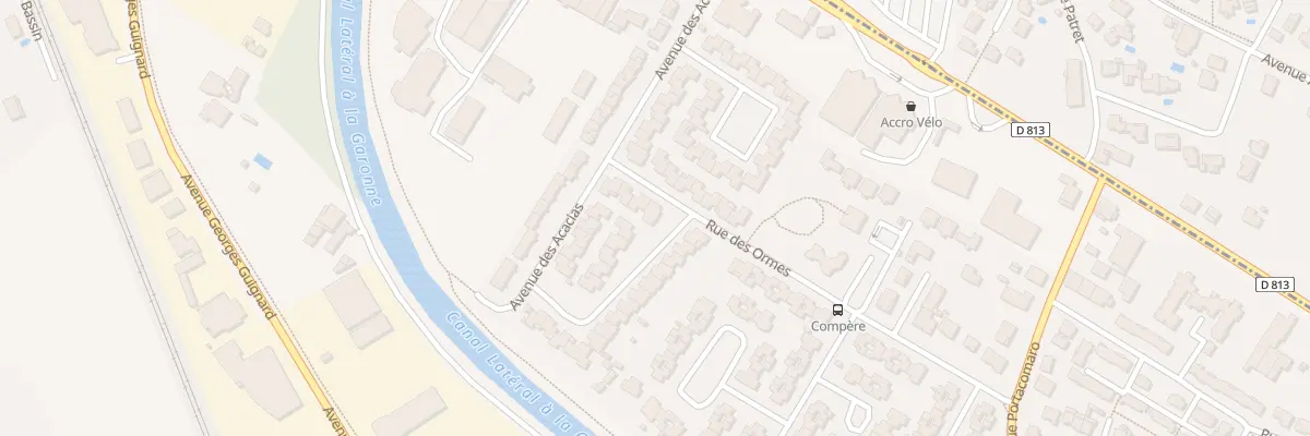 Plan du 8 Rue des Ormes à Boé