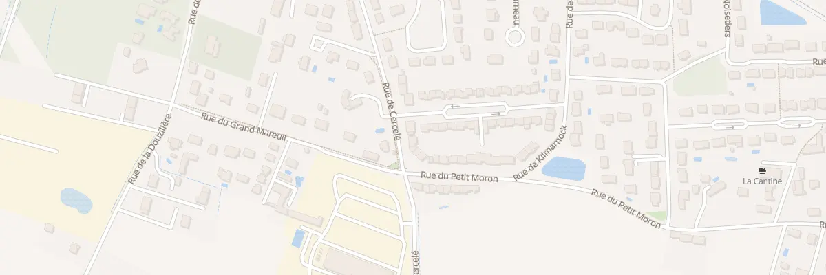Plan du 42 Rue de Cercelé à Joué-lès-Tours