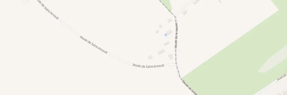 Plan du 1787 Rte de Saint-arnoult à Anquetierville