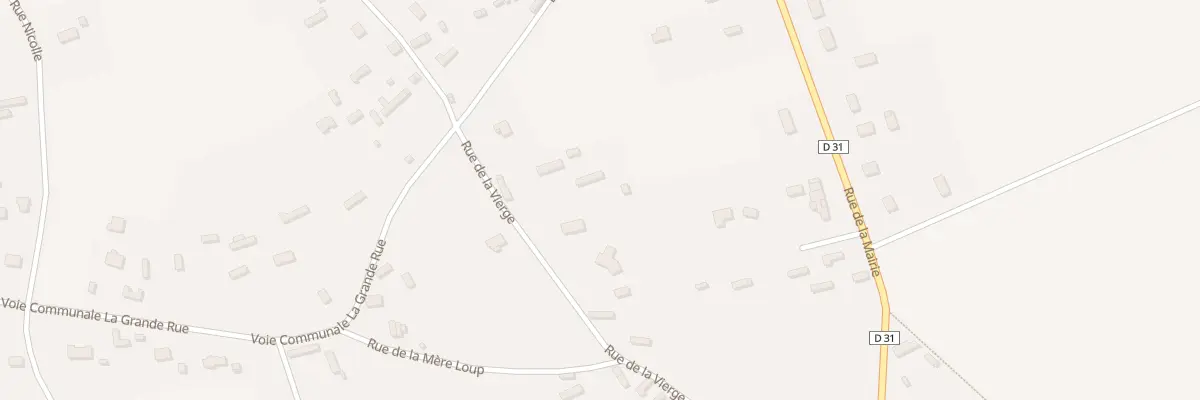 Plan du 7 Rue de la Vierge à Boisney