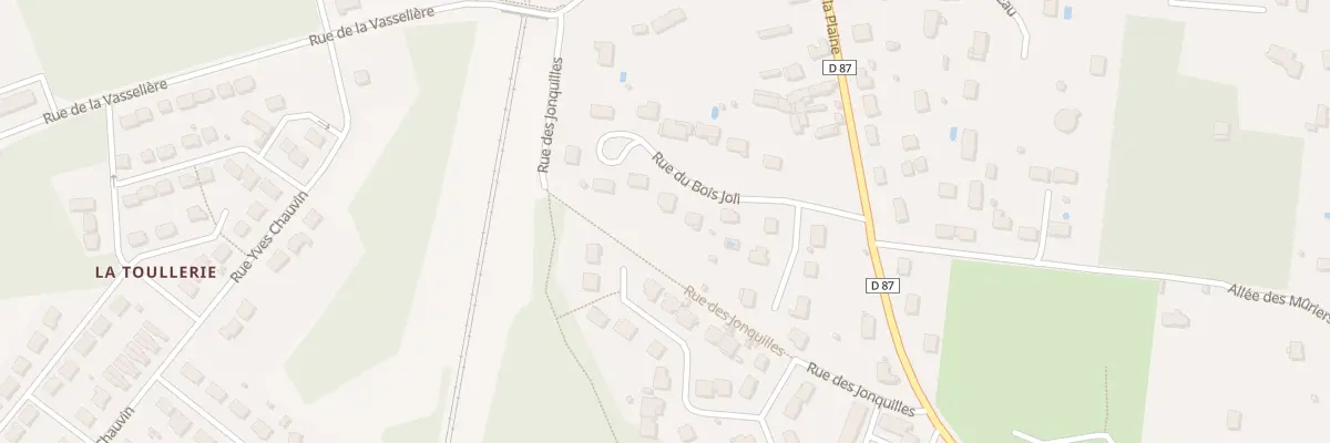 Plan du 5 Rue du Bois Joli à Monts
