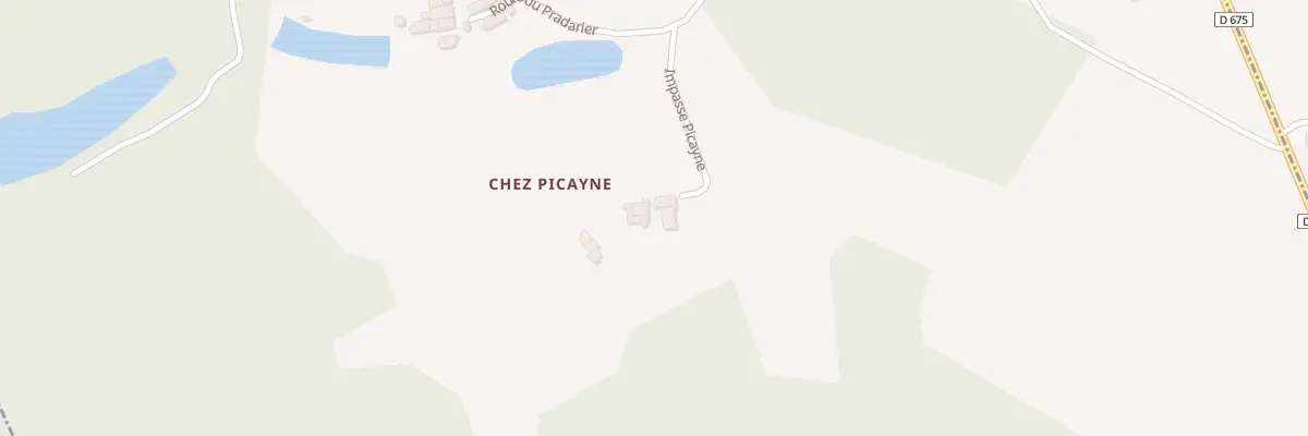 Plan du 2 Chez Picayne à La Chapelle-Montmoreau