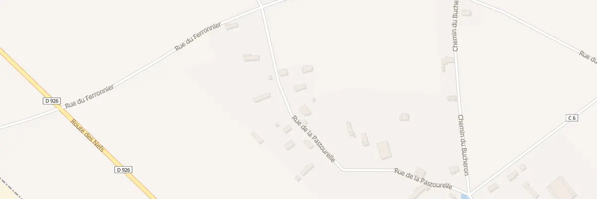 Plan du 314 Rue de la Pastourelle à Écretteville-lès-Baons