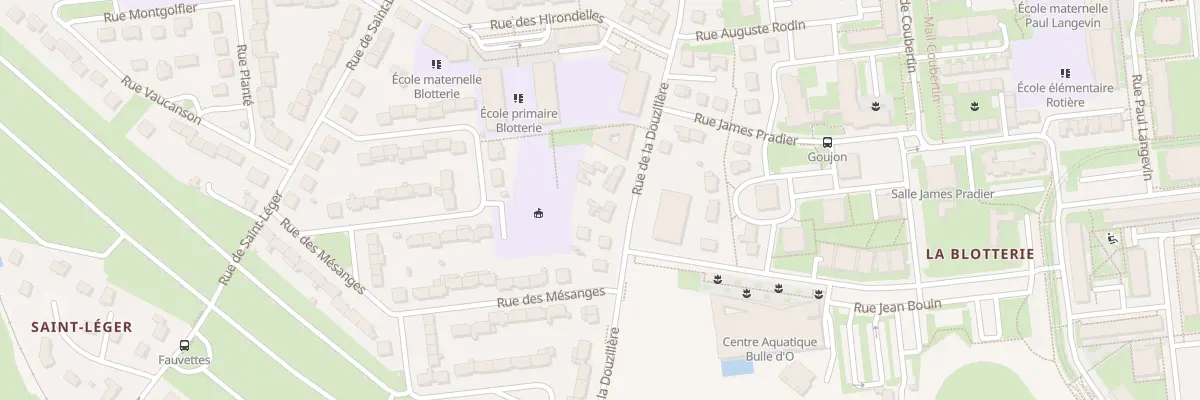 Plan du 31 Rue de la Douzillère à Joué-lès-Tours