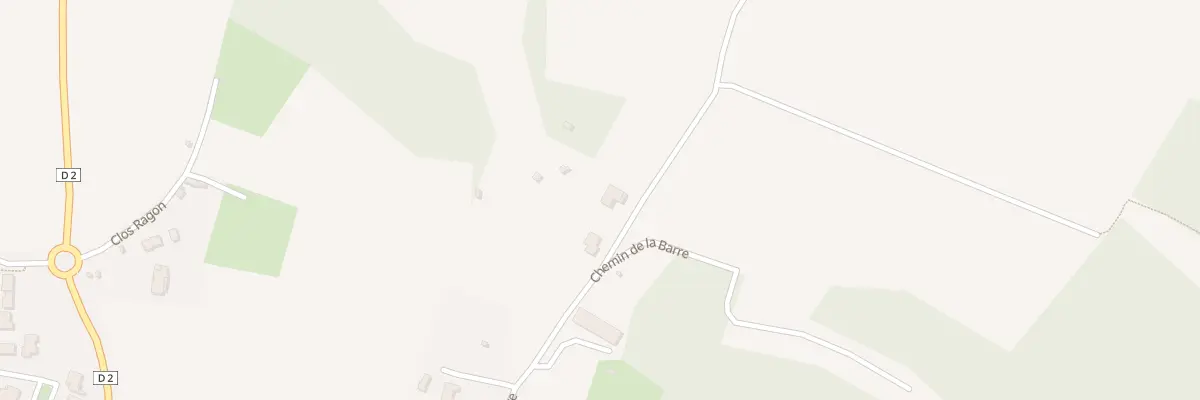 Plan du 39 Che de la Barre à Chauvigny