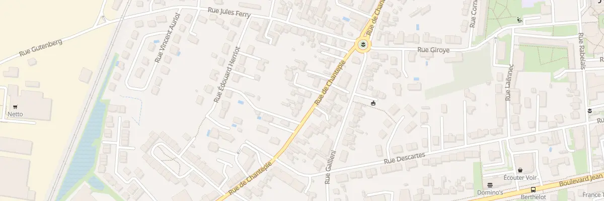 Plan du 141 Rue de Chantepie à Joué-lès-Tours