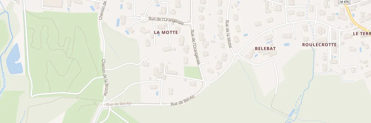 Plan du 36 Rue de l’Orangeraie à Mettray