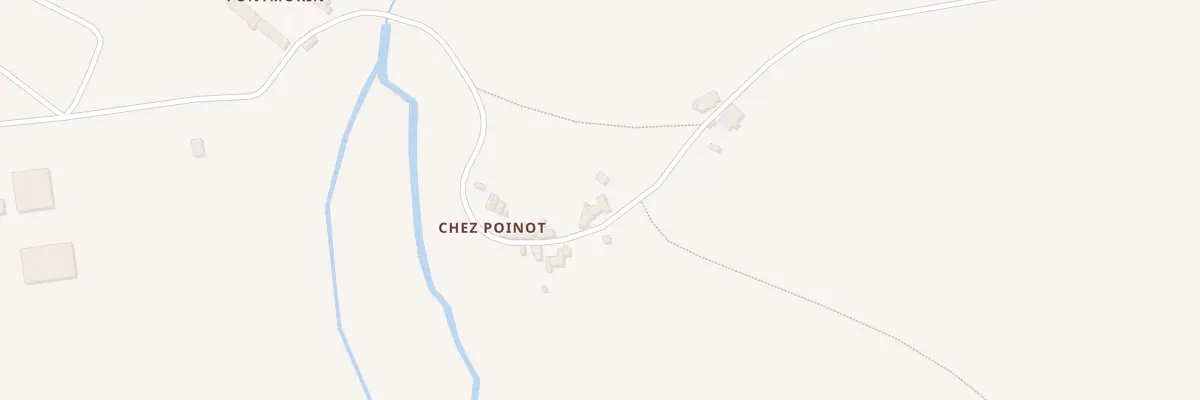 Plan du 5239 Chez Poineau à Gouex