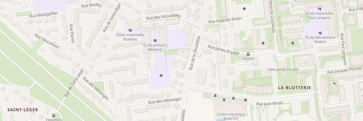 Plan du 27 Rue de la Douzillère à Joué-lès-Tours