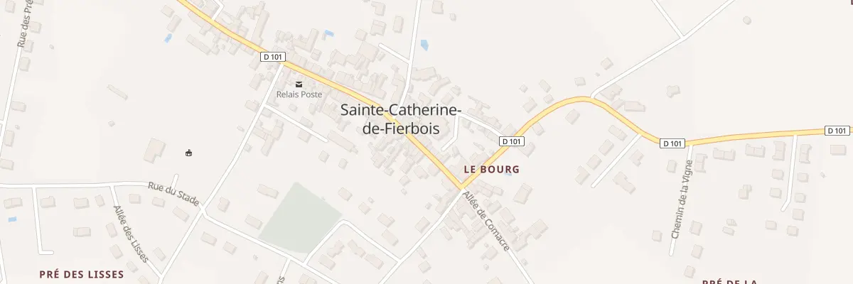 Plan du 69 Rue Boucicault à Sainte-Catherine-de-Fierbois