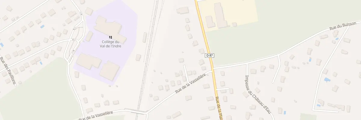 Plan du 53T Rue de la Vasselière à Monts