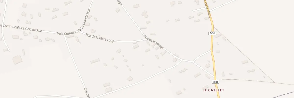 Plan du 75 Rue de la Mère Loup à Boisney
