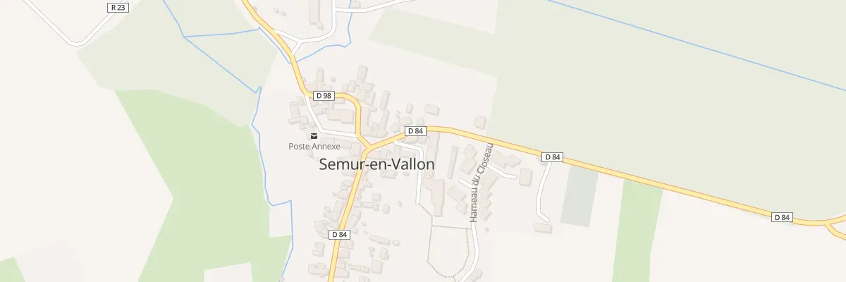 Plan du 3 Pl des Jardins Judas à Semur-en-Vallon