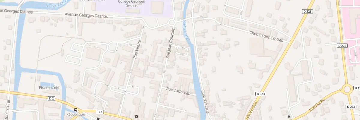 Plan du 34 Rue Jean Courtois à La Ferté-Bernard