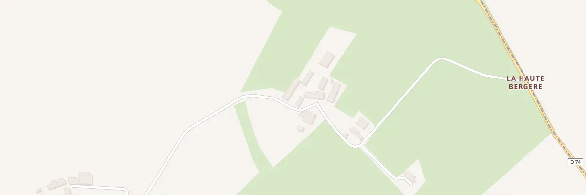 Plan du 5057 La Haute Bergere à Écorpain