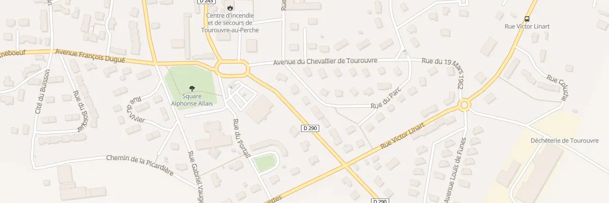 Plan du 27 Rue du Parc à Tourouvre au Perche