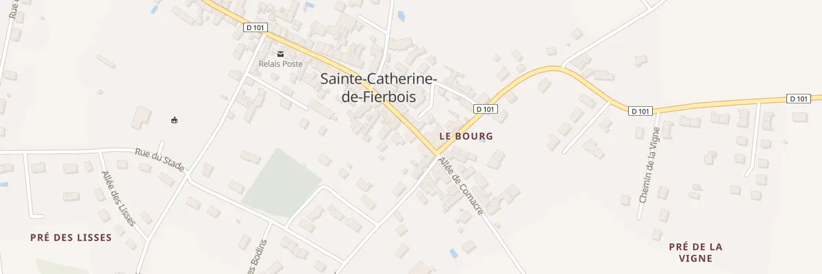 Plan du 78 Rue Boucicault à Sainte-Catherine-de-Fierbois
