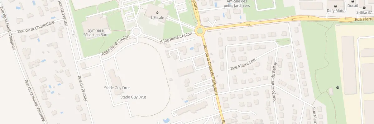 Plan du 130 Rue de la Croix de Périgourd à Saint-Cyr-sur-Loire
