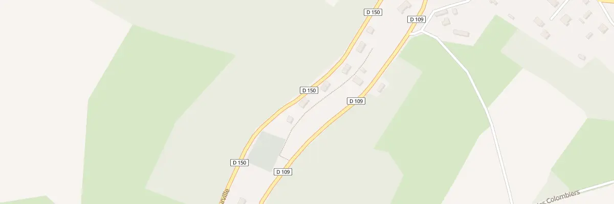 Plan du 9 Rte d Ourville au Hanouard