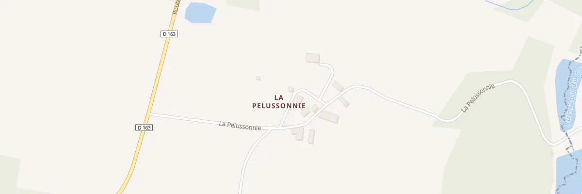 Plan du 5019 La Pelussonnie à Sauvagnac