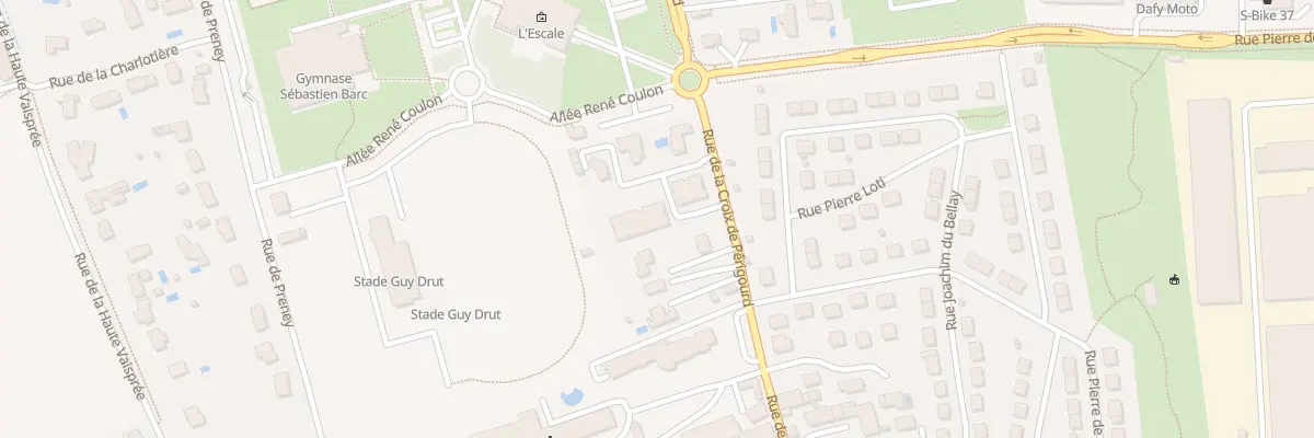 Plan du 128 Rue de la Croix de Périgourd à Saint-Cyr-sur-Loire